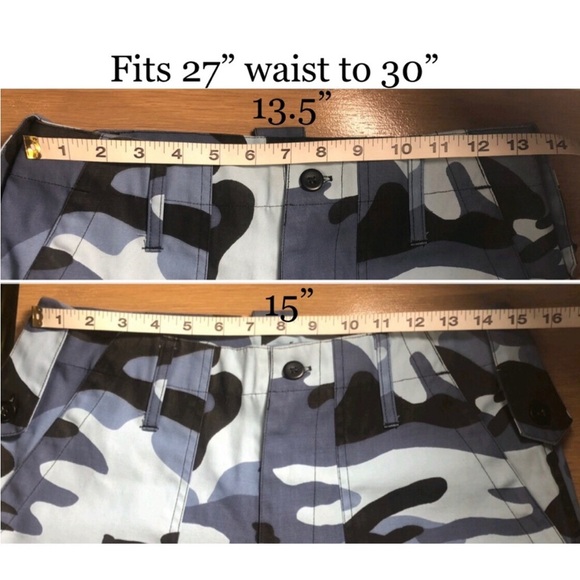 Urban Outfitters Blue Camo Pants (Size 30) - Picture 9 of 9